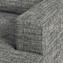 Loftscape Ecksofa Greenwood - Strukturstoff Lawan: Grau - Longchair davorstehend rechts -WOHNZIMMERMÖBEL Verkäufe ecksofa greenwood strukturstoff longchair ottomane davorstehend rechts grau 4105000