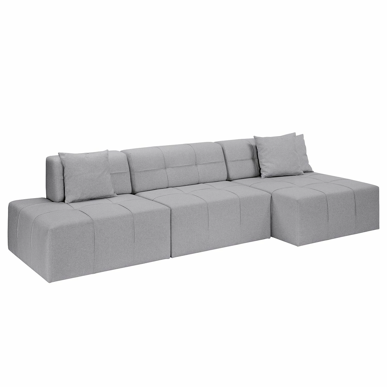 Fredriks Ecksofa Healy - Granit - Longchair davorstehend rechts - Ohne Hocker 1 Fredriks Ecksofa Healy - Granit - Longchair davorstehend rechts - Ohne Hocker