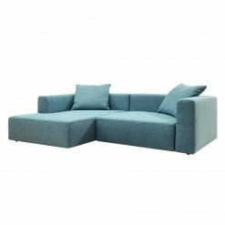 Tom Tailor Ecksofa Heaven Casual M - Stoff TCU: 6 fresh blue - Keine Funktion
