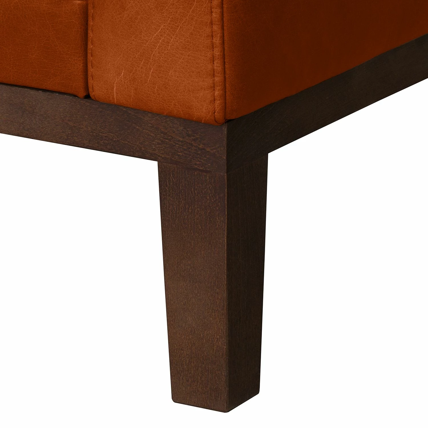 Ars manufacti Ecksofa Horley Echtleder - Honigbraun - Ottomane davorstehend links 12 Ars manufacti Ecksofa Horley Echtleder - Honigbraun - Ottomane davorstehend links – Bild 12