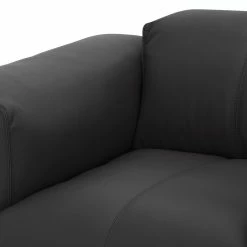 Studio Copenhagen Ecksofa HUDSON mit Chaiselongue - Echtleder Neka: Grau - Longchair davorstehend links -WOHNZIMMERMÖBEL Verkäufe ecksofa hudson viii echtleder longchair ottomane davorstehend links grau 3841492