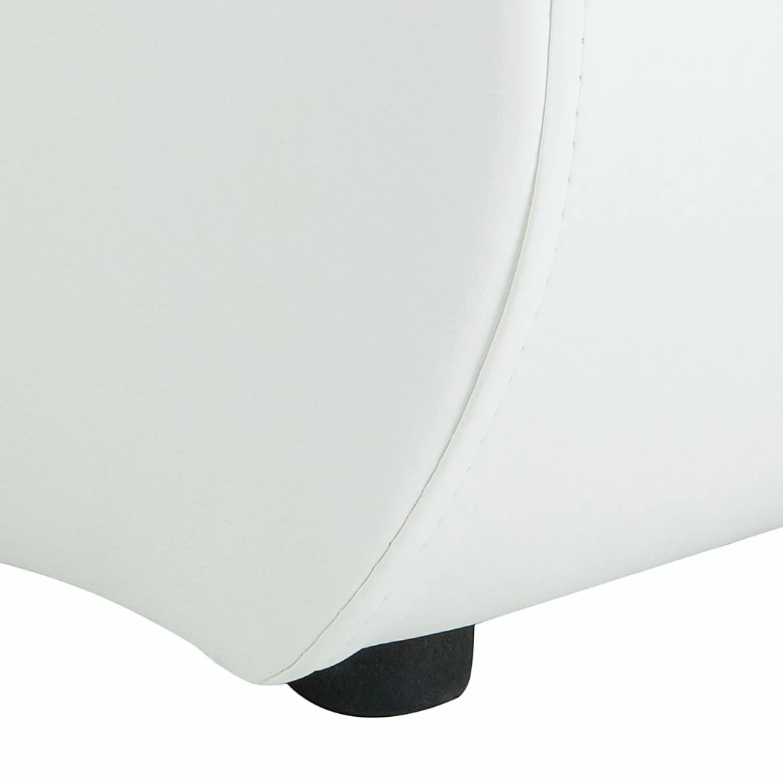 Mooved Ecksofa Huelva (mit Schlaffunktion) - Kunstleder/Webstoff - Weiß / Grau - Longchair davorstehend rechts 13 Mooved Ecksofa Huelva (mit Schlaffunktion) - Kunstleder/Webstoff - Weiß / Grau - Longchair davorstehend rechts – Bild 13