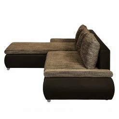 Fredriks Ecksofa Laza - mit Schlaffunktion - Kunstleder / Webstoff - Dunkelbraun / Cappuccino - Longchair davorstehend links 39 Fredriks Ecksofa Laza - mit Schlaffunktion - Kunstleder / Webstoff - Dunkelbraun / Cappuccino - Longchair davorstehend links -WOHNZIMMERMÖBEL Verkäufe ecksofa laza mit schlaffunktion kunstleder webstoff longchair davorstehend links dunkelbraun cappuccino 4973328