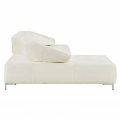 Fredriks Ecksofa Lyneal Echtleder - Weiß - Ottomane davorstehend links -WOHNZIMMERMÖBEL Verkäufe ecksofa lyneal echtleder ottomane davorstehend links weiss 4270644