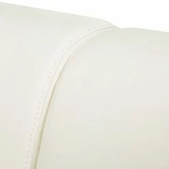 Fredriks Ecksofa Lyneal Echtleder - Weiß - Ottomane davorstehend links -WOHNZIMMERMÖBEL Verkäufe ecksofa lyneal echtleder ottomane davorstehend links weiss 4270684