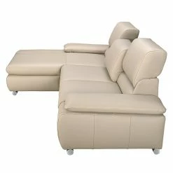 Fredriks Ecksofa Masca II Echtleder - Beige - Longchair davorstehend links - Schlaffunktion -WOHNZIMMERMÖBEL Verkäufe ecksofa masca echtleder beige longchair davorstehend links 471311