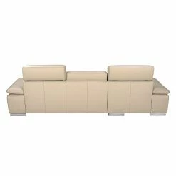 Fredriks Ecksofa Masca II Echtleder - Beige - Longchair davorstehend links - Schlaffunktion -WOHNZIMMERMÖBEL Verkäufe ecksofa masca echtleder beige longchair davorstehend links 471312