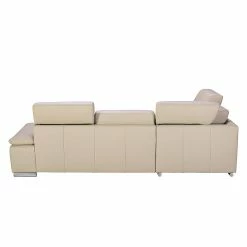 Fredriks Ecksofa Masca I Echtleder - Beige - Longchair davorstehend links - Keine Funktion -WOHNZIMMERMÖBEL Verkäufe ecksofa masca echtleder beige ottomane davorstehend links 447168