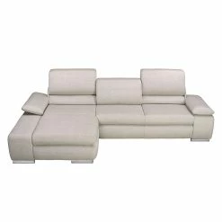Fredriks Ecksofa Masca II Strukturstoff - Beige - Longchair davorstehend links - Schlaffunktion -WOHNZIMMERMÖBEL Verkäufe ecksofa masca strukturstoff beige longchair davorstehend links 470667