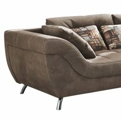Home Design Ecksofa Merizo - Microfaser - Braun - Longchair beidseitig montierbar 9 Home Design Ecksofa Merizo - Microfaser - Braun - Longchair beidseitig montierbar -WOHNZIMMERMÖBEL Verkäufe ecksofa merizo microfaser braun longchair beidseitig montierbar 2014950