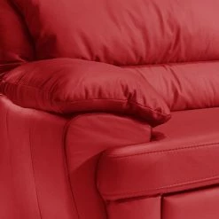 Cotta Ecksofa Kevin (mit Schlaffunktion) - Echtleder Rot - Ottomane davorstehend rechts -WOHNZIMMERMÖBEL Verkäufe ecksofa nebolo mit schlaffunktion echtleder rot ottomane davorstehend rechts 343460