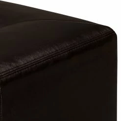 Maison Belfort Sofa Nespolo (2-Sitzer) - Kunstleder - Dunkelbraun -WOHNZIMMERMÖBEL Verkäufe ecksofa nespolo kunstleder dunkelbraun ottomane davorstehend rechts 4576568