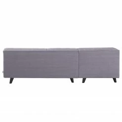 Tom Tailor Ecksofa Nordic Chic Webstoff - Flieder - Breite: 269 cm - Longchair davorstehend links -WOHNZIMMERMÖBEL Verkäufe ecksofa nordic chic webstoff longchair ottomane davorstehend links flieder 269 cm 3405357