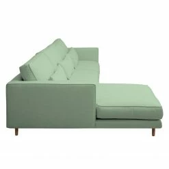 Mørteens Ecksofa Lacona Strukturstoff - Mintgrau - Longchair davorstehend links -WOHNZIMMERMÖBEL Verkäufe ecksofa oaro strukturstoff longchair davorstehend links mintgrau 4369764