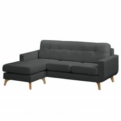 Mørteens Ecksofa Postville - Grau - Longchair davorstehend links