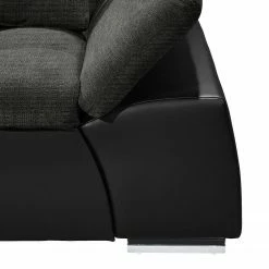 Fredriks Ecksofa Puntiro (mit Schlaffunktion) - Kunstleder / Webstoff - Kunstleder Lilo / Strukturstoff Satur: Schwarz / Anthrazit -WOHNZIMMERMÖBEL Verkäufe ecksofa puntiro mit schlaffunktion kunstleder webstoff longchair davorstehend links schwarz anthrazit 4537312
