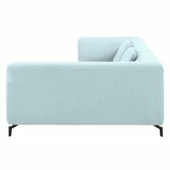 Fredriks Ecksofa Rosewood Webstoff - Pastellblau - Ottomane davorstehend rechts - Ohne Hocker -WOHNZIMMERMÖBEL Verkäufe ecksofa rosewood webstoff ottomane davorstehend rechts ohne hocker pastellblau 4639288
