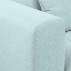 Fredriks Ecksofa Rosewood Webstoff - Pastellblau - Ottomane davorstehend rechts - Ohne Hocker -WOHNZIMMERMÖBEL Verkäufe ecksofa rosewood webstoff ottomane davorstehend rechts ohne hocker pastellblau 4639312