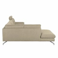Loftscape Ecksofa Sharon - Webstoff Beige - Ottomane davorstehend links - Mit 2 Kopfstützen 18 Loftscape Ecksofa Sharon - Webstoff Beige - Ottomane davorstehend links - Mit 2 Kopfstützen -WOHNZIMMERMÖBEL Verkäufe ecksofa sharon webstoff beige ottomane davorstehend links 414065