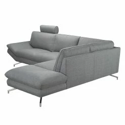 Loftscape Ecksofa Sharon - Webstoff Grau - Ottomane davorstehend rechts - Mit 2 Kopfstützen 17 Loftscape Ecksofa Sharon - Webstoff Grau - Ottomane davorstehend rechts - Mit 2 Kopfstützen -WOHNZIMMERMÖBEL Verkäufe ecksofa sharon webstoff grau ottomane davorstehend rechts 414270