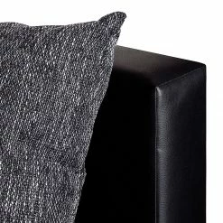Fredriks Ecksofa Sibenik - Kunstleder / Strukturstoff Schwarz / Grau - Longchair davorstehend rechts - Ohne Hocker -WOHNZIMMERMÖBEL Verkäufe ecksofa sibenik kunstleder schwarz strukturstoff schwarz grau ottomane davorstehend rechts 399243