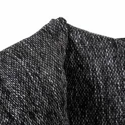 Fredriks Ecksofa Sibenik - Kunstleder / Strukturstoff Schwarz / Grau - Longchair davorstehend rechts - Ohne Hocker -WOHNZIMMERMÖBEL Verkäufe ecksofa sibenik kunstleder schwarz strukturstoff schwarz grau ottomane davorstehend rechts 399244