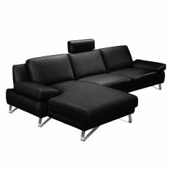 Loftscape Ecksofa Silvano - Ohne Kopfstütze 17 Loftscape Ecksofa Silvano - Ohne Kopfstütze -WOHNZIMMERMÖBEL Verkäufe ecksofa silvano echtleder schwarz longchair davorstehend links 490867
