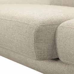 Loftscape Ecksofa Silvano - Webstoff Beige - Longchair davorstehend links - mit 1 Kopfstütze -WOHNZIMMERMÖBEL Verkäufe ecksofa silvano webstoff beige longchair davorstehend links 514160
