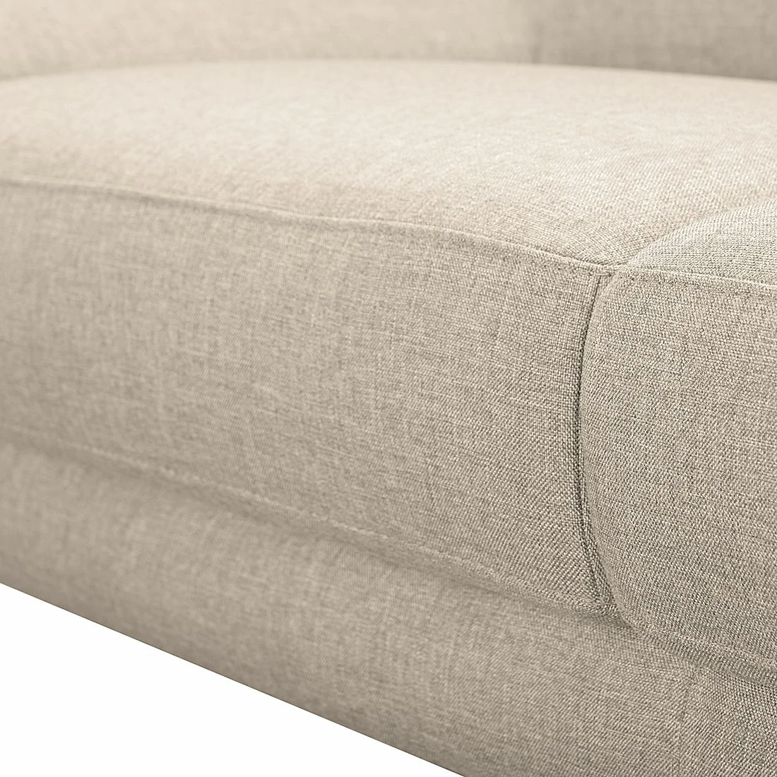 Loftscape Ecksofa Silvano - Webstoff Beige - Longchair davorstehend rechts - ohne Kopfstütze 6 Loftscape Ecksofa Silvano - Webstoff Beige - Longchair davorstehend rechts - ohne Kopfstütze – Bild 6