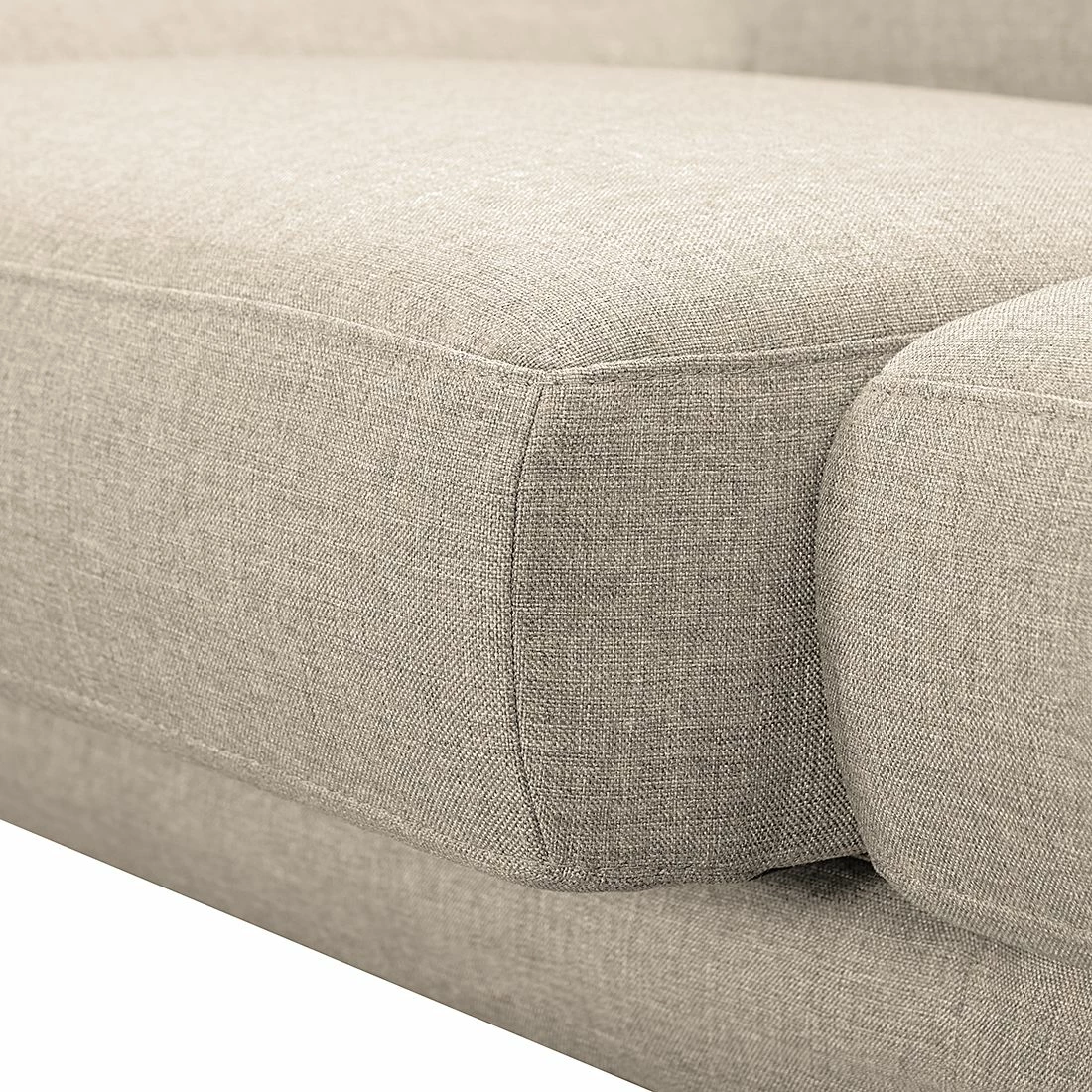 Loftscape Ecksofa Silvano - Webstoff Beige - Longchair davorstehend rechts - ohne Kopfstütze 7 Loftscape Ecksofa Silvano - Webstoff Beige - Longchair davorstehend rechts - ohne Kopfstütze – Bild 7