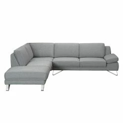 Loftscape Ecksofa Silvano I Webstoff - Grau - Longchair davorstehend links - Ohne Kopfstütze 11 Loftscape Ecksofa Silvano I Webstoff - Grau - Longchair davorstehend links - Ohne Kopfstütze -WOHNZIMMERMÖBEL Verkäufe ecksofa silvano webstoff grau ottomane davorstehend links ohne kopfstuetze 3749128