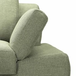 Loftscape Ecksofa Silvano - Webstoff Grün - Longchair davorstehend links - ohne Kopfstütze -WOHNZIMMERMÖBEL Verkäufe ecksofa silvano webstoff gruen longchair davorstehend links 514155