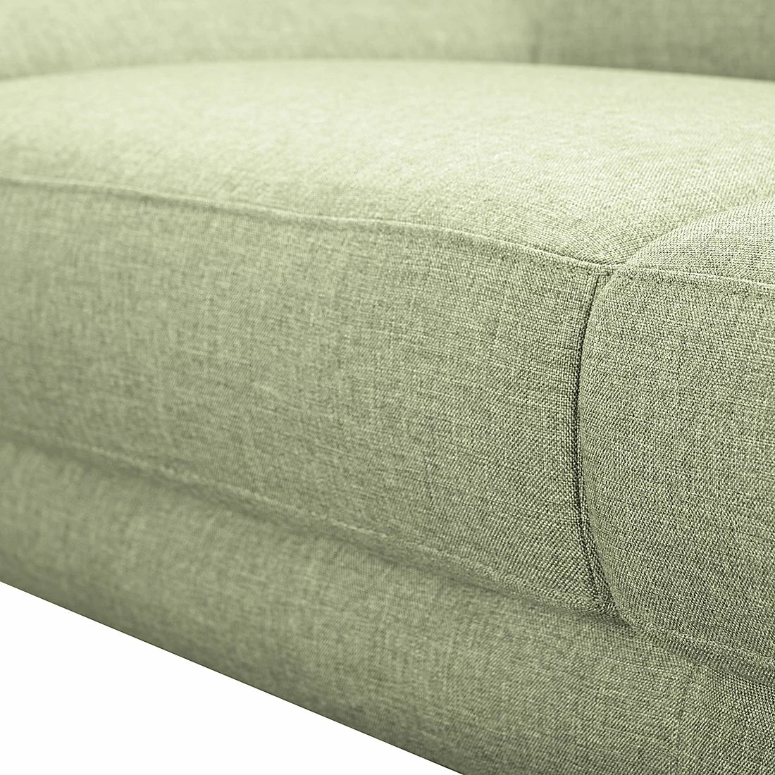 Loftscape Ecksofa Silvano - Webstoff Grün - Longchair davorstehend rechts - mit 1 Kopfstütze 5 Loftscape Ecksofa Silvano - Webstoff Grün - Longchair davorstehend rechts - mit 1 Kopfstütze – Bild 5