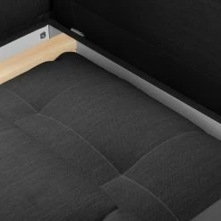 Fredriks Ecksofa Upwell (mit Schlaffunktion) - Strukturstoff -WOHNZIMMERMÖBEL Verkäufe ecksofa upwell mit schlaffunktion strukturstoff ottomane davorstehend links anthrazit 5050820