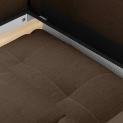 Fredriks Ecksofa Upwell (mit Schlaffunktion) - Strukturstoff -WOHNZIMMERMÖBEL Verkäufe ecksofa upwell mit schlaffunktion strukturstoff ottomane davorstehend links kokosnuss braun 5050660