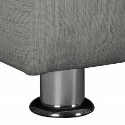 Fredriks Ecksofa Upwell (mit Schlaffunktion) - Strukturstoff -WOHNZIMMERMÖBEL Verkäufe ecksofa upwell mit schlaffunktion strukturstoff ottomane davorstehend links platin 5050732