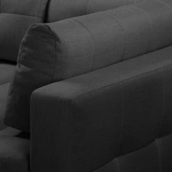 Fredriks Ecksofa Upwell (mit Schlaffunktion) - Strukturstoff -WOHNZIMMERMÖBEL Verkäufe ecksofa upwell mit schlaffunktion strukturstoff ottomane davorstehend rechts anthrazit 5051068