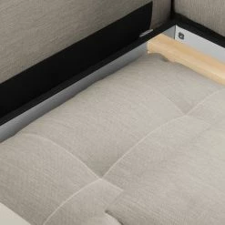 Fredriks Ecksofa Upwell (mit Schlaffunktion) - Strukturstoff 31 Fredriks Ecksofa Upwell (mit Schlaffunktion) - Strukturstoff -WOHNZIMMERMÖBEL Verkäufe ecksofa upwell mit schlaffunktion strukturstoff ottomane davorstehend rechts kies 5050888