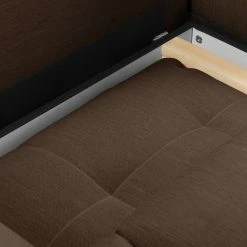 Fredriks Ecksofa Upwell (mit Schlaffunktion) - Strukturstoff -WOHNZIMMERMÖBEL Verkäufe ecksofa upwell mit schlaffunktion strukturstoff ottomane davorstehend rechts kokosnuss braun 5050952