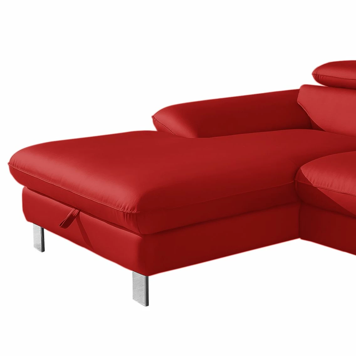 Cotta Ecksofa Waiho Kunstleder - Zinnober - Longchair davorstehend links - Ohne Schlaffunktion 4 Cotta Ecksofa Waiho Kunstleder - Zinnober - Longchair davorstehend links - Ohne Schlaffunktion – Bild 4