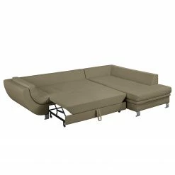 Roomscape Ecksofa Zechin (mit Schlaffunktion) - Webstoff - Latte Macchiato - Ottomane davorstehend rechts -WOHNZIMMERMÖBEL Verkäufe ecksofa zechin mit schlaffunktion webstoff ottomane davorstehend rechts latte macchiato 4193244