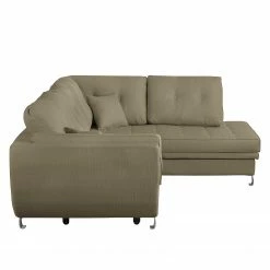 Roomscape Ecksofa Zechin (mit Schlaffunktion) - Webstoff - Latte Macchiato - Ottomane davorstehend rechts -WOHNZIMMERMÖBEL Verkäufe ecksofa zechin mit schlaffunktion webstoff ottomane davorstehend rechts latte macchiato 4193256