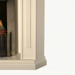 Montreux Elektro-Eckkamin Georgia - Cremeweiß -WOHNZIMMERMÖBEL Verkäufe elektroeckkamin georgia cremeweiss 4169636