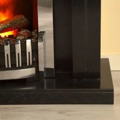 Montreux Elektrokamin Missouri - Schwarz/Grau marmoriert -WOHNZIMMERMÖBEL Verkäufe elektrokamin missouri schwarz grau marmoriert 4168912