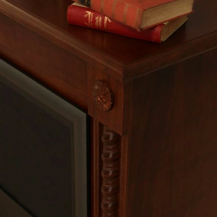 Montreux Elektrokamin Mode - Nußbaum antik 9 Montreux Elektrokamin Mode - Nußbaum antik – Bild 9