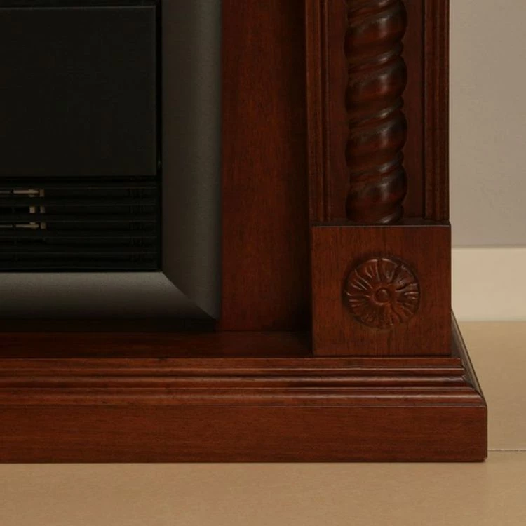 Montreux Elektrokamin Mode - Nußbaum antik 10 Montreux Elektrokamin Mode - Nußbaum antik – Bild 10