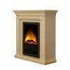 Montreux Elektrokamin Neptun - cremeweiß lackiert
