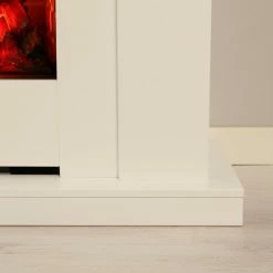 Montreux Elektrokamin Suares - Weiß -WOHNZIMMERMÖBEL Verkäufe elektrokamin suares weiss 3476269