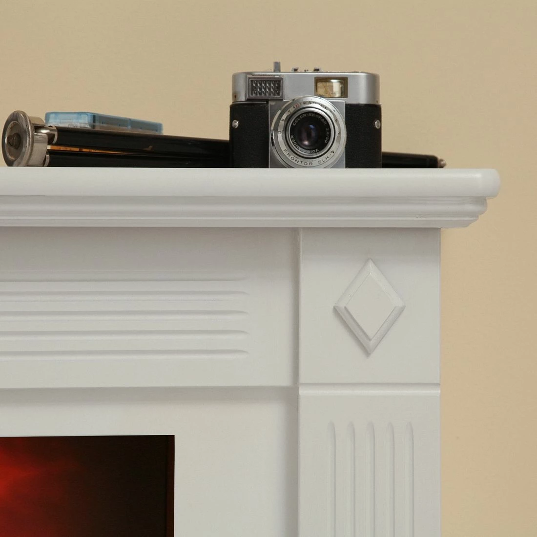 Montreux Elektrokamin Walcott - Brilliantweiß 8 Montreux Elektrokamin Walcott - Brilliantweiß – Bild 8