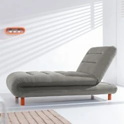 Fredriks Chaiselongue Energy Webstoff - Grau -WOHNZIMMERMÖBEL Verkäufe energy ottomane stoffe komplett rito 11 grau 3574173